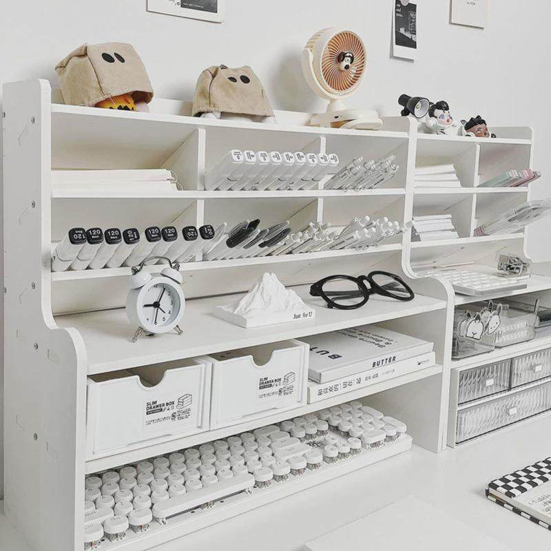 学生桌面置物架多层一体收纳盒办公桌斜插式笔筒多功能分层收纳架,文具电教/文化用品/商务用品,笔筒,淘宝优惠券,粉丝福利购,淘宝优惠卷