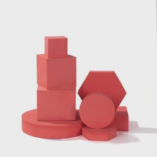 饰品拍照道具摄影立方体摆件背景网红几何体套装方块摆件拍摄道具