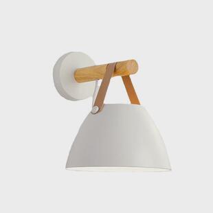 北欧创意皮带壁灯现代简约卧室床头灯壁灯客厅背景墙灯过道楼梯灯