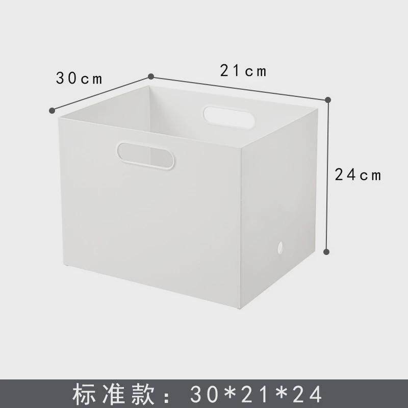 图书馆书架收纳盒杂物收纳筐抽屉防尘家用厨房宿舍桌面整理筐篮图片