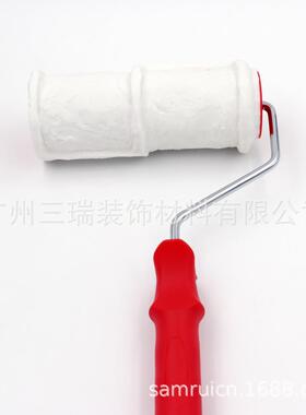 8寸仿砖纹橡胶滚筒刷子墙壁橡胶压花硅藻泥艺术涂装工具刷2206TS