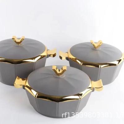 Food Warmer Container3PCS 新款NEW保温盒2L-2.5L-3L白色 灰色
