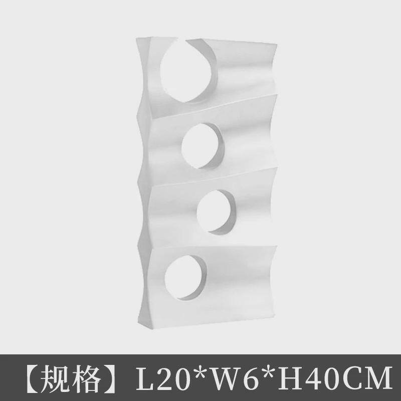 创意设计师金色摆件客厅样板间树脂工艺品镂空创意玄关装饰品
