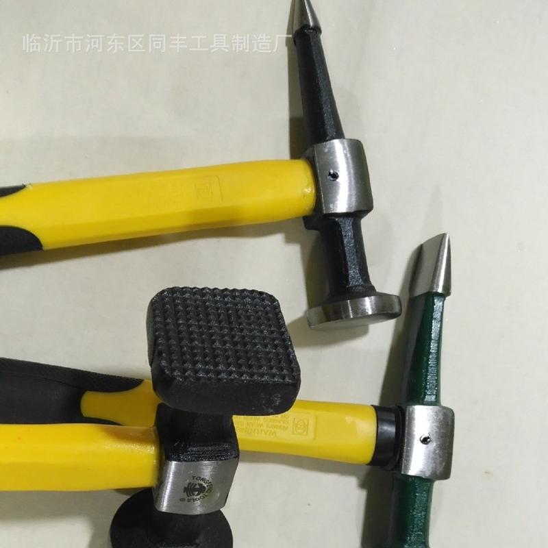 碳钢包塑柄九件套钣金锤钣锤套装汽车修理汽修金工具修车锤厂家