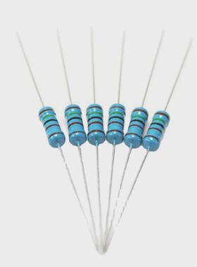 厂家直销金属膜电阻1%2WMF91K100K插件电阻