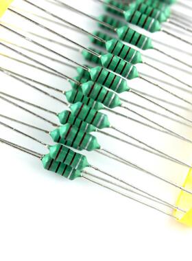 AL0410直插色环电感1/2W101K/102K/150K/220K/221K编带色环电感