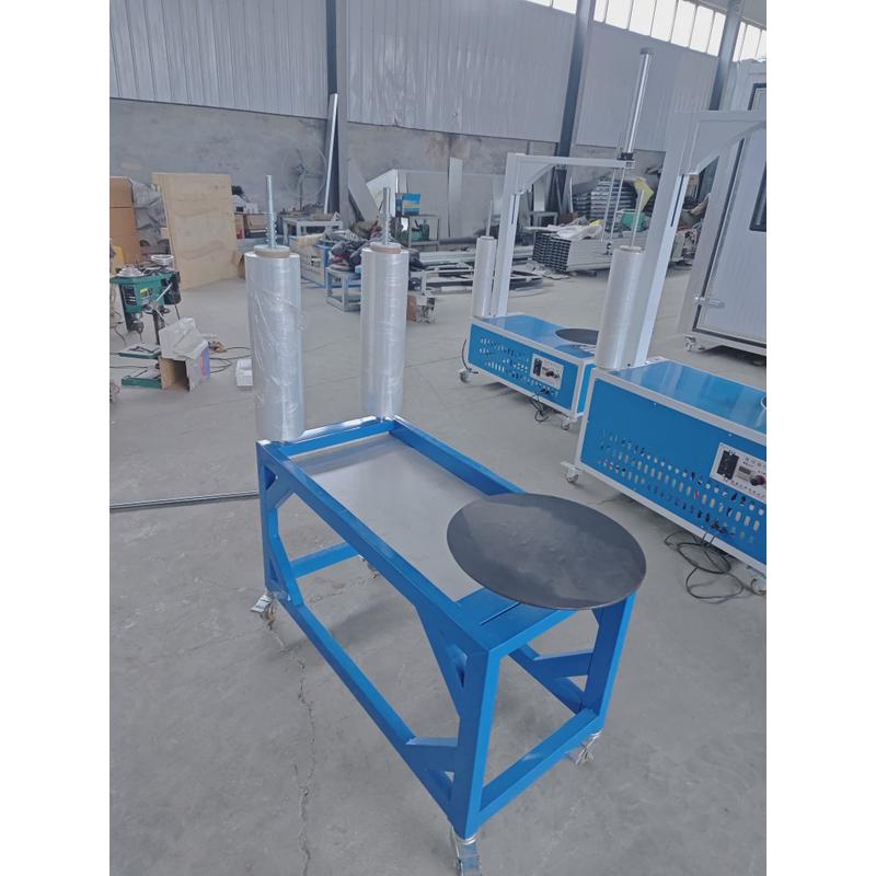 电动缠胶带机纸箱包装机手动缠绕膜打包机拉伸膜缠绕机膜缠绕机裹