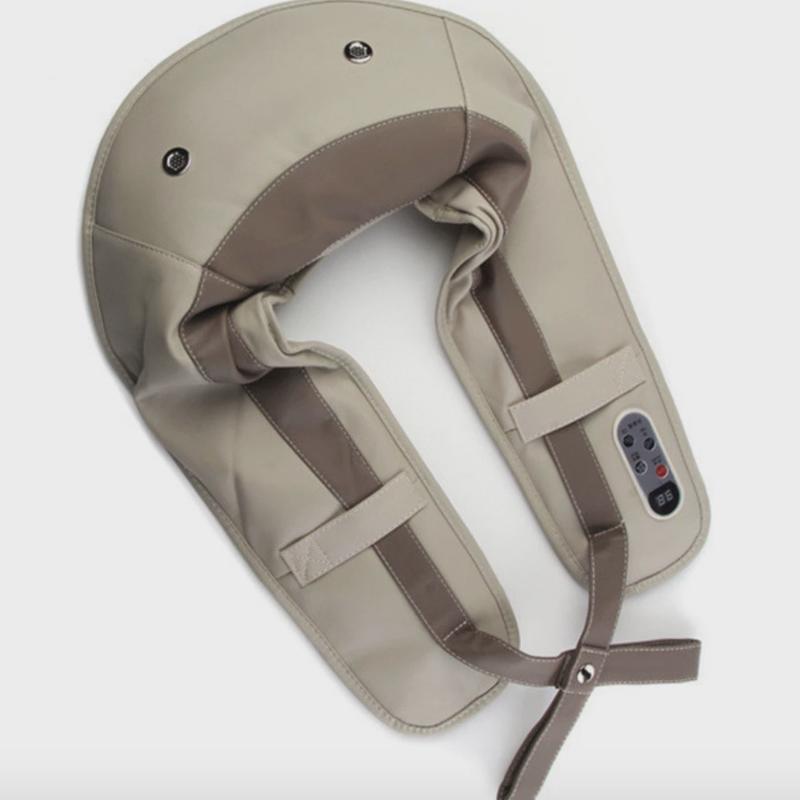 美仕达车家两用揉捏按摩披肩礼品捶打颈肩按摩器颈椎理疗仪厂家