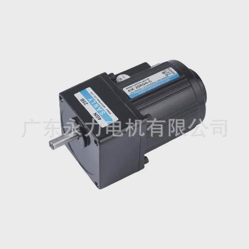 永定25w减速马达220v调速力速阻尼刹车减速电机微型电动机马达