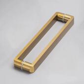 玻璃门拉手木门有框门古铜色灰色黑色把手香槟金简约不锈钢玫瑰金