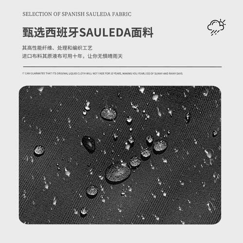 三代qhc阳台盒式遮阳篷遮阳棚伸缩式手动遥控全遮阳棚户外伸缩式