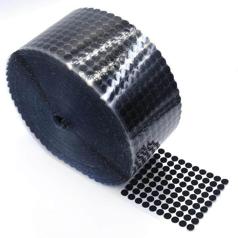 厂家现货DIY小圆点圆形背胶魔术贴对冲型彩色透明魔术贴勾毛面,居家布艺,魔术贴/粘扣带/固定贴,淘宝优惠券,粉丝福利购,淘宝优惠卷