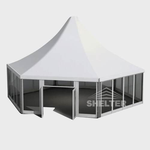赛尔特广州篷房厂家定制建筑篷房户外遮阳棚房广告展览帐篷多边形