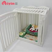 80cm加高可加护栏宠物围栏狗室内狗笼子中小型犬泰迪柯基隔离顶盖