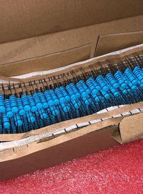 金属膜电阻3W3瓦2.4K2.4千欧1%四色环插件电阻500只