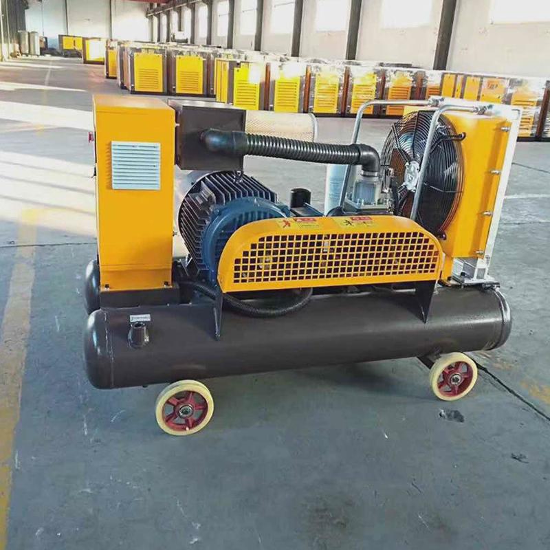 空压机小型矿用空气压缩机大功率工业永磁变频空气泵螺杆式空压机