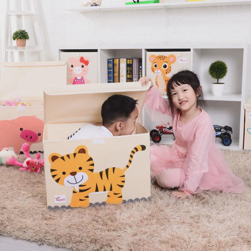 Children's toy storage box cartoon large storage box玩具收纳