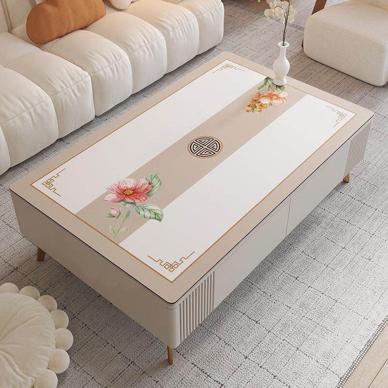 轻奢高级感茶几桌布桌垫客厅电视柜防水防油防烫免洗餐桌布台面垫