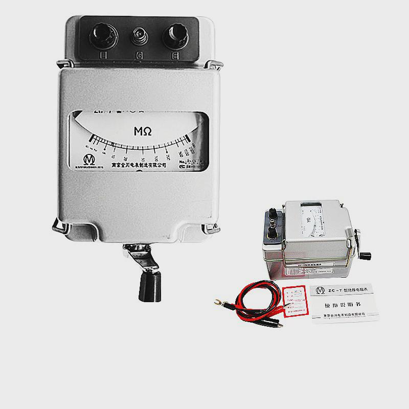 金川ZC-7摇表兆欧表5000V绝缘电阻表检仪上海康海南京金川ZC7