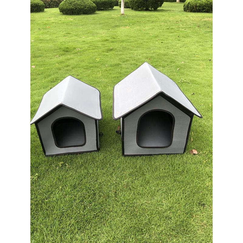 猫窝狗屋防水宠物笼流浪猫窝室外防水猫屋防雨狗屋猫房子别墅帐篷