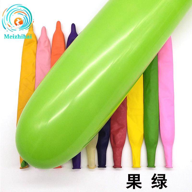 660魔术长条气球加厚加粗动物汽球编织造型地推小礼品