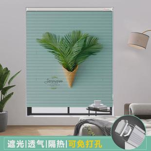 升降厕所厨房免打孔百叶帘 网红百叶窗窗帘卷专用遮光拉卫生间式