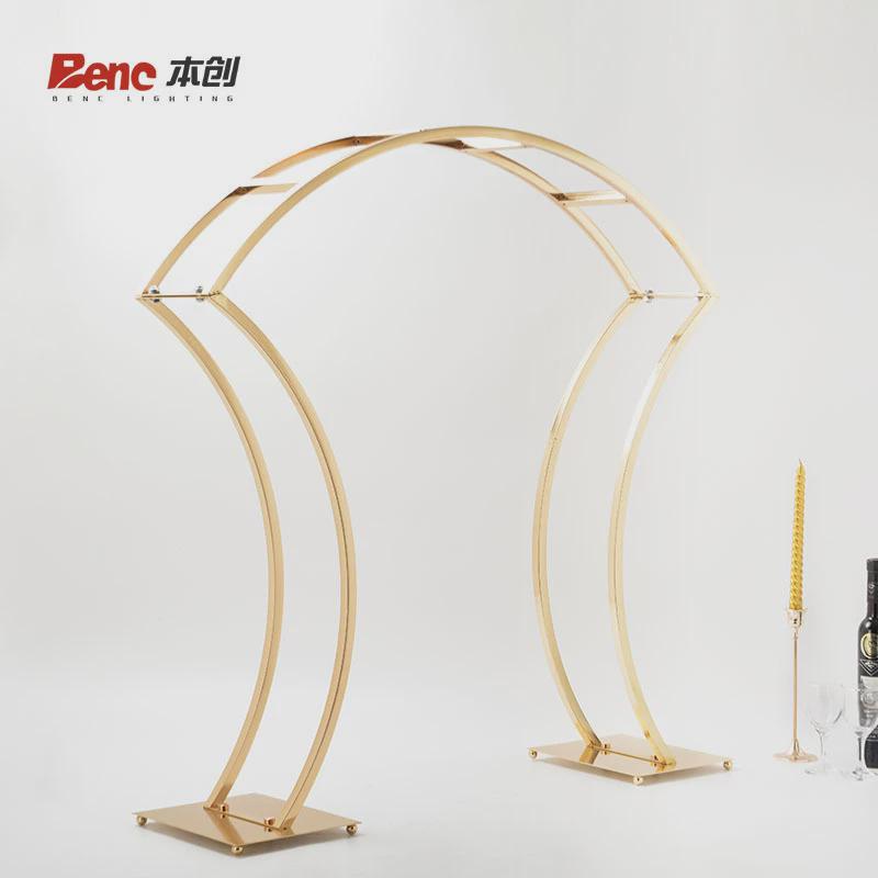 婚庆道具小拱门主桌花器铁艺花架生日婚礼舞台背景装饰道具路引架