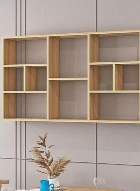 简约现代酒架壁挂式酒柜餐厅悬墙上饭店挂式红酒架创意多层置物架