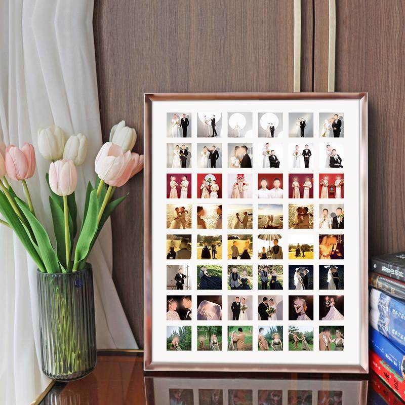37n以图画框照片墙100宫格纪念求婚礼品相框48百喜琳定 制油画棒,家居饰品,相框/画框,淘宝优惠券,粉丝福利购,淘宝优惠卷