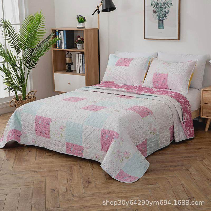 榻榻米夹棉床盖单件四季通用加厚绗缝被防滑床单三件套单人铺炕盖,床上用品,床品套件/四件套/多件套,淘宝优惠券,粉丝福利购,淘宝优惠卷