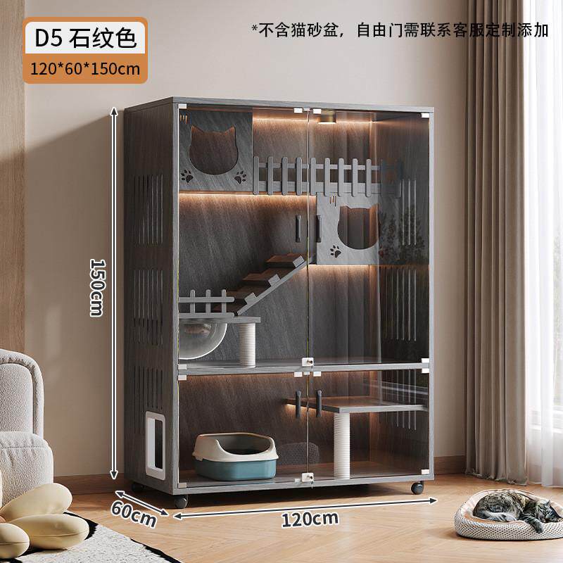 定制猫别墅家用室内空间猫柜三层实木实景宠物窝猫爬架猫舍制作,宠物/宠物食品及用品,猫笼子/猫别墅,淘宝优惠券,粉丝福利购,淘宝优惠卷