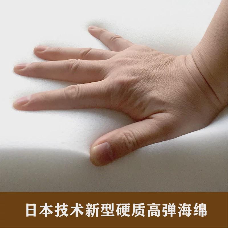 办公叠加厚地铺床垫三折午休睡垫榻榻米床垫高密度海绵垫子可拆洗
