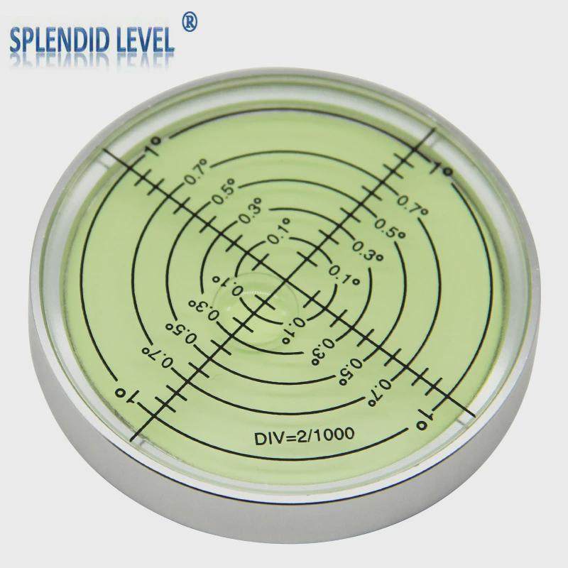 万向水平仪全金属水平仪带磁型水准仪圆形水平泡珠便携式水平气泡