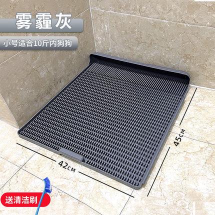 狗狗大小便尿尿盆专用柯基比熊小型犬拉屎盘大型狗大号狗厕所