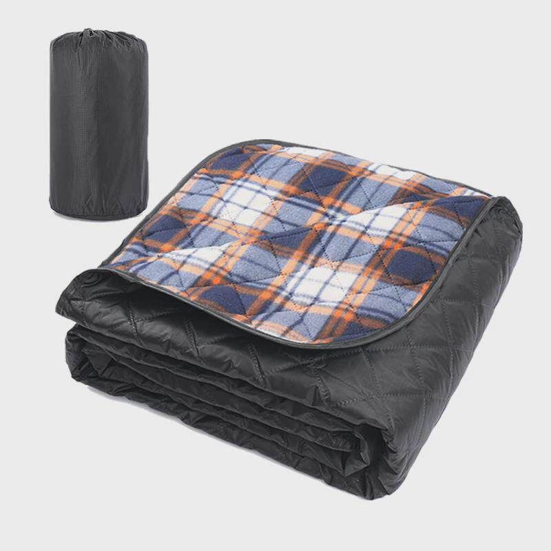 跨境绒面野餐垫加大加厚三层防潮垫摇粒绒露营毯可机洗便携式真空,户外/登山/野营/旅行用品,防潮垫,淘宝优惠券,粉丝福利购,淘宝优惠卷