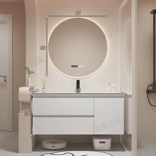 浴室柜陶瓷一体盆65cm75厘米85厘米95厘米105cm115cm洗漱台盆