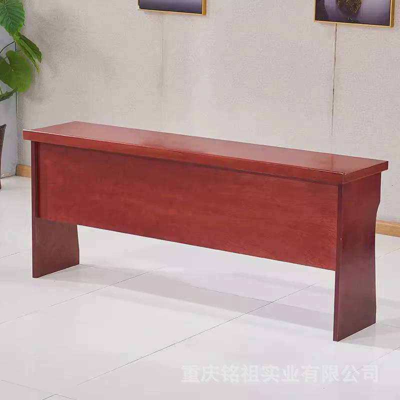 会议室桌椅组合会议双人实木条形会议桌小型长条桌条形桌培训桌椅