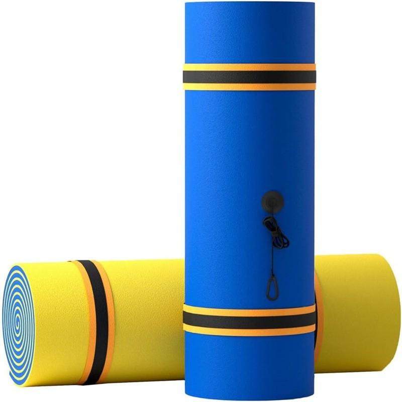 xpe双色嬉戏魔毯海边休闲漂浮床冲浪板水上乐园跑道泡沫浮毯