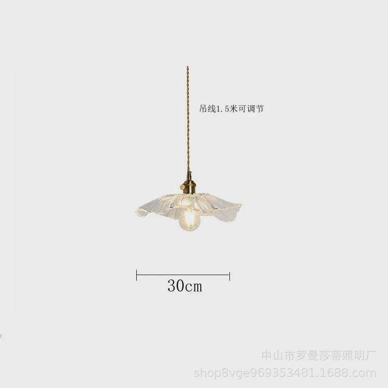 网红过道吸顶灯爆款阳台走廊入户玄关衣帽间花型水晶玻璃灯具