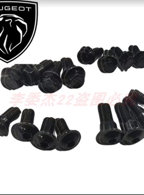 标致摩托 水冷风冷姜戈 SF4 SF3 T25内六芯螺丝 台阶螺栓 螺钉