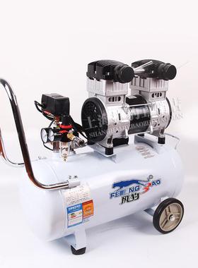 上海风豹3540低噪音空压机1.2kw小型气泵木工喷漆气泵空压机