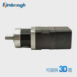 42行星减速带刹车直流无刷电机dc24v26w减速比4 100