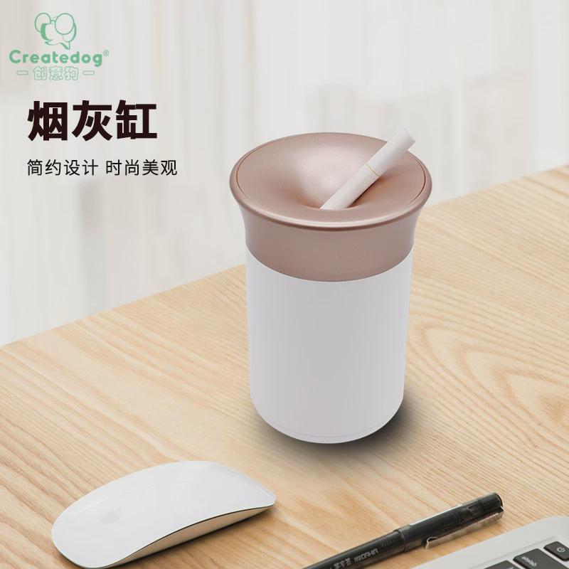 加热不烧烤烟蛋收纳prime不锈钢创意车载烟灰缸适用IQO3iluma4