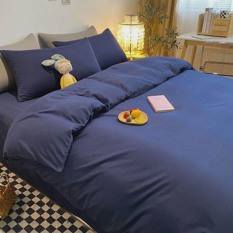 冬季磨毛四件套居家纯色床单被套被套三件套床上用品单人学生宿舍,床上用品,床品套件/四件套/多件套,淘宝优惠券,粉丝福利购,淘宝优惠卷