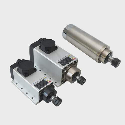 水冷风冷主轴电机1.5-9kw开槽钻孔数控机床雕铣小型自动雕刻马达