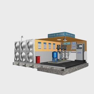 户外一体化智慧泵房城乡箱式移动式智能供水泵房二次供水泵房