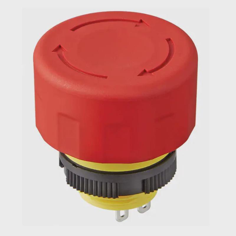 微小型2nc两回路双触点急停按钮开关ff01