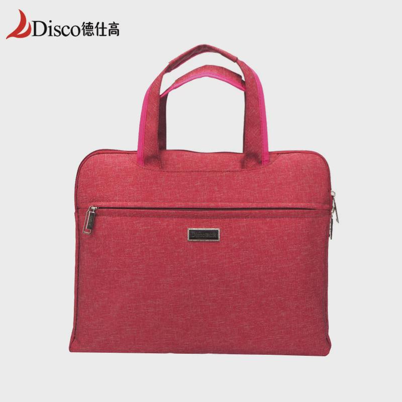 德仕高9113时尚牛津布电脑包多功能收纳包会议袋文件袋现货批发厂