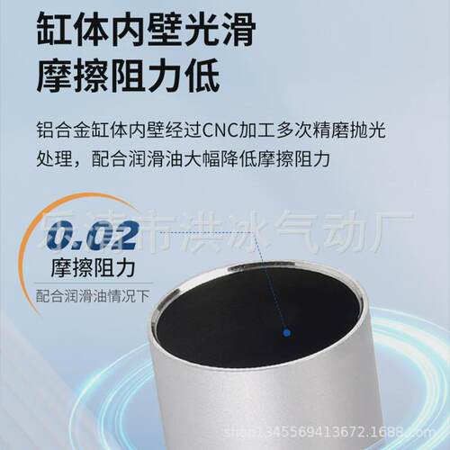 增压倍力气缸SCT40X25*50*75*100*150*200X300X0-S多位置多行程