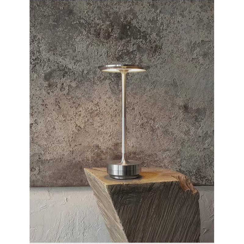 铝材工字触摸台灯简约创意led装饰氛围灯可移动复古酒吧台灯